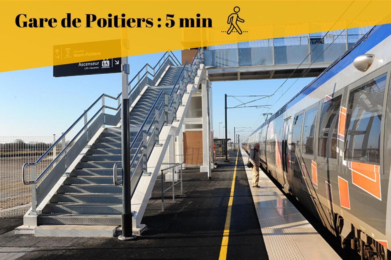L'Industriel By Goodbnb - Proche Gare - 15Mn Futuroscope Poitiers Ngoại thất bức ảnh